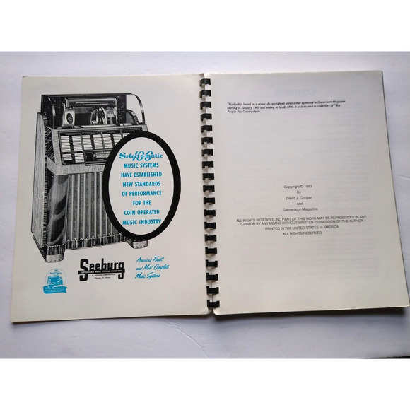 Seeburg Model C Jukebox Resoration Service Repair Phonograph Music Manual 1993 - Picture 2 of 5